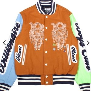 NWT Billionaire Boys Club Astral Jacket Coat Varsity Wool Streetweat Large